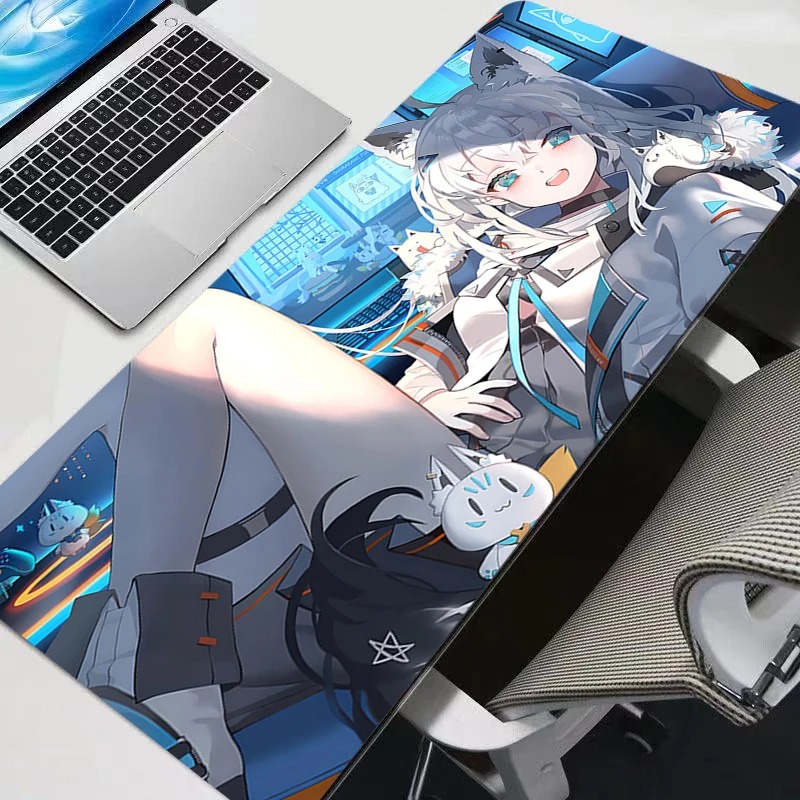 Office Tech Background - Аниме-коврик для мыши XXL, геймерский коврик
