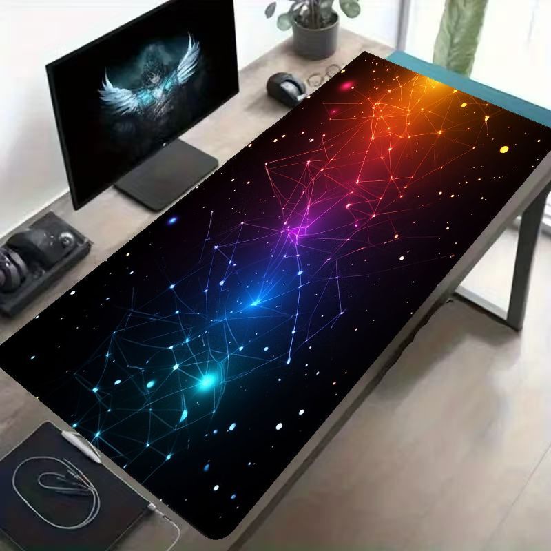 Office Tech Background - Большой коврик для стола Brand XL: