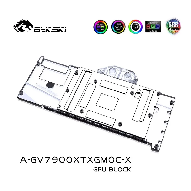 Amd Vga Rx 7900 Xtx - Водяной блок Bykski A-GV7900XTXGMOC-X для графической
