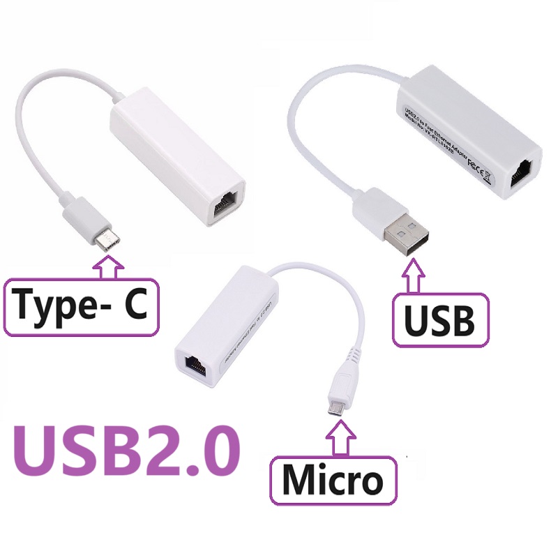 Power Over Ethernet - USB-адаптер Ethernet Type-C, сетевая карта USB