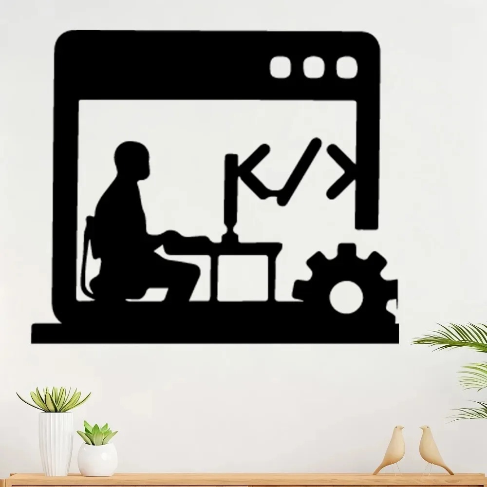 Office Tech Software - Металлическое настенное украшение для разработчиков программного