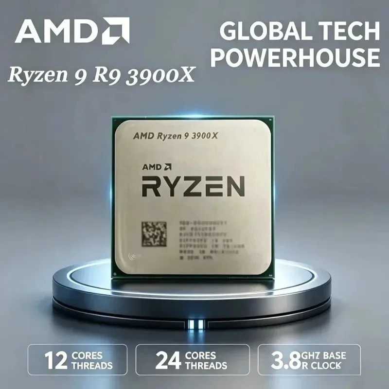 AMD R9 3900X Ryzen 9 12-ядерны – обзор и цена Amd Cpu Ryzen 9