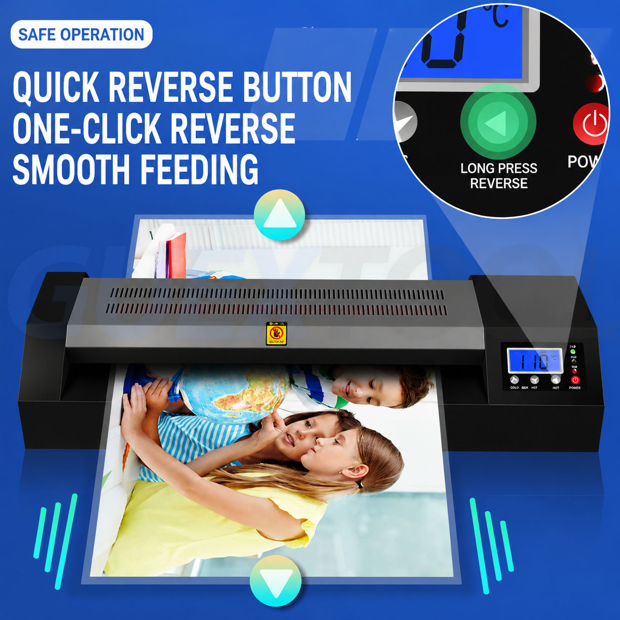 Автоматический ламинатор A3 с  – обзор и цена Laminator A3 Hot