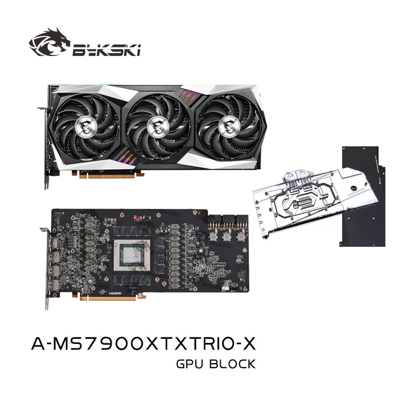 Водяной блок Bykski A-MS7900XT – обзор и цена Amd Vga Rx 7900 Xtx