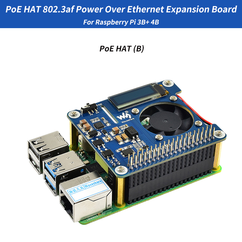 Плата расширения Raspberry Pi  – обзор и цена Power Over Ethernet
