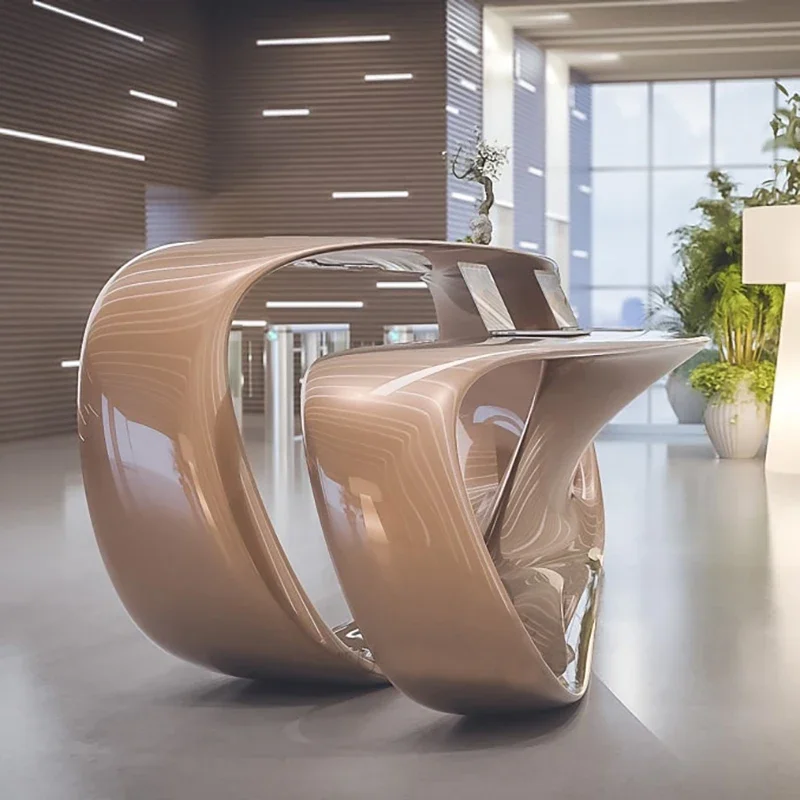 Креативная модная стойка ресеп – обзор и цена Tech Office Reception