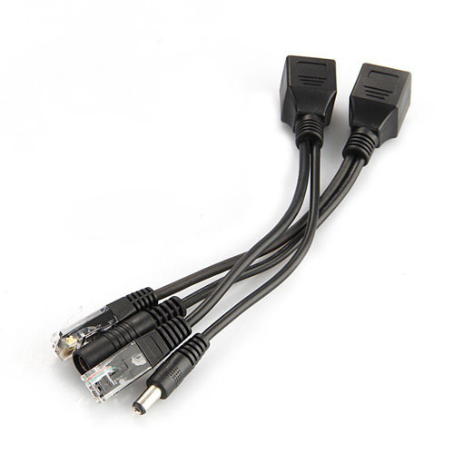 Кабель адаптер POE RJ45 инжект – обзор и цена Power Over Ethernet