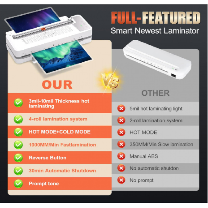 sl6316Fully Automatica3Многофу – обзор и цена Laminator A3 Hot