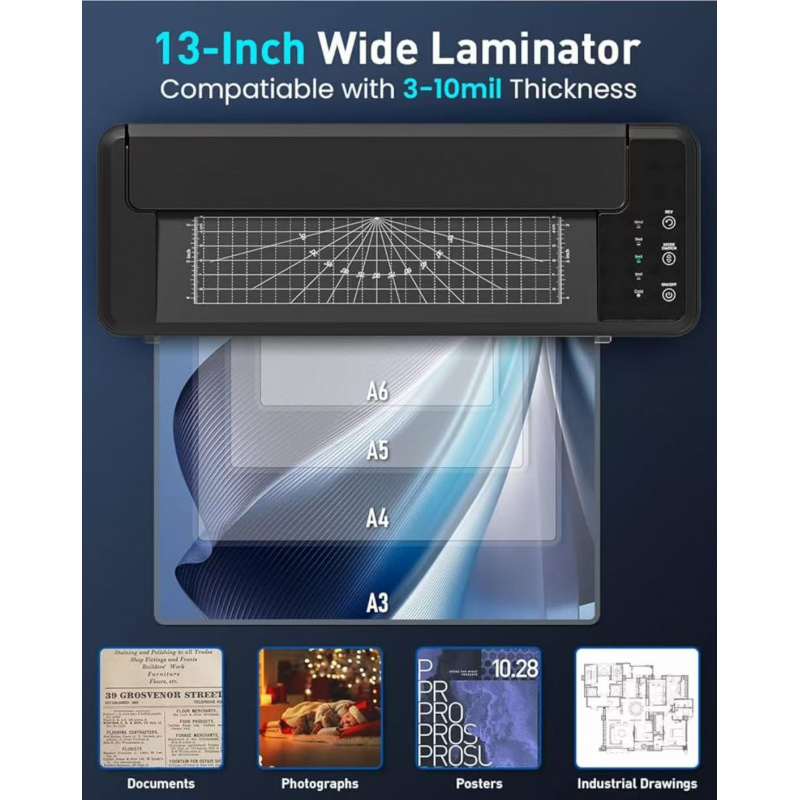 sl6316Fully Automatica3Многофу – обзор и цена Laminator A3 Hot